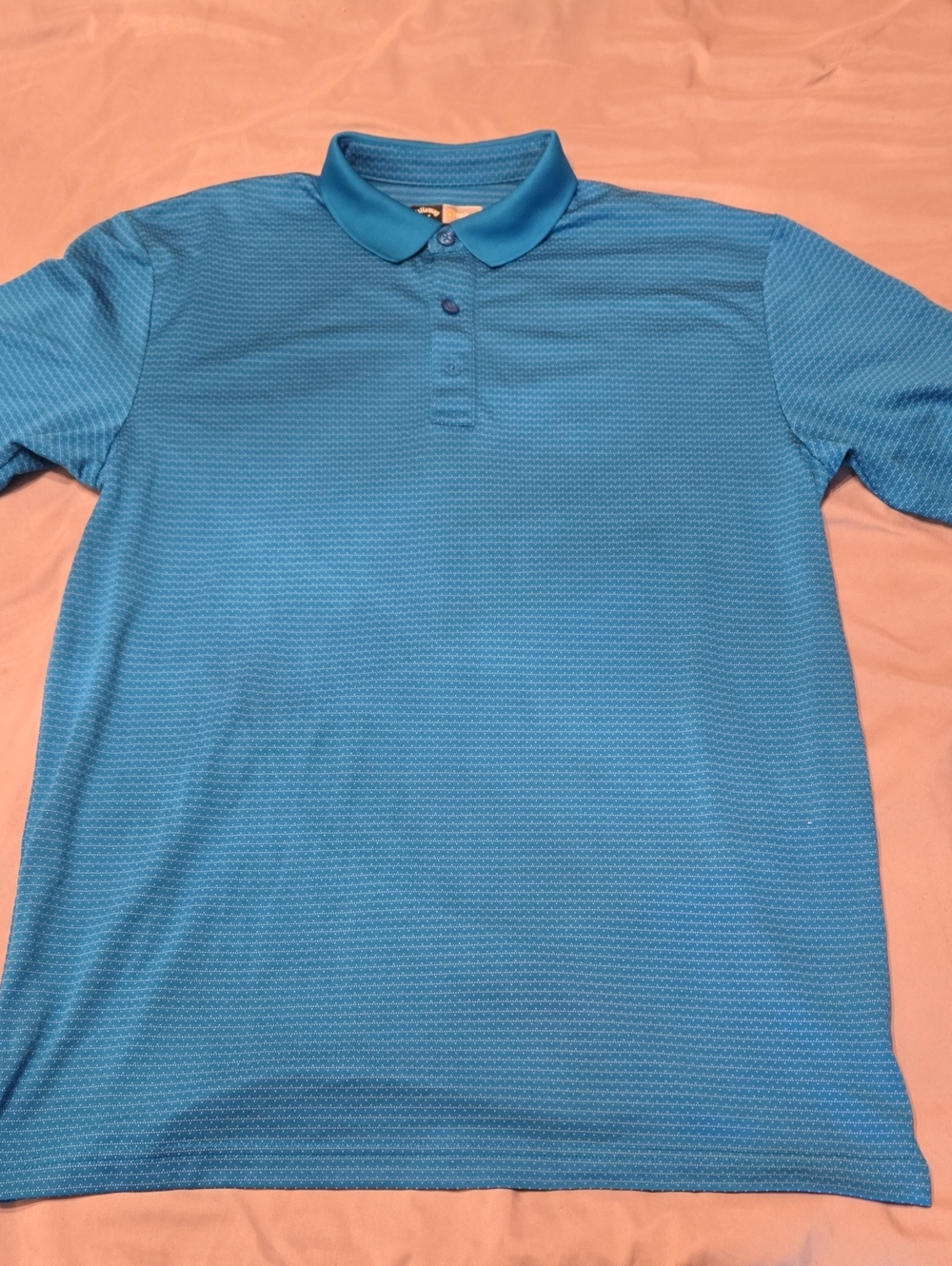 Callaway Teal-Blue Golf Polo